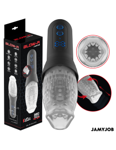 Jamyjob - blow-r masturbador con thrusting y rotaciÓn