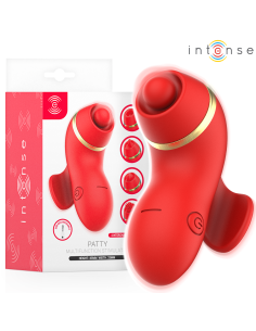 Intense - patty estimulador con 4 cabezales, succiÓn, tapping, tickling y licking