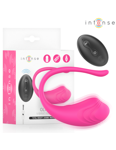Intense - olivia huevo vibrador rosa control remoto