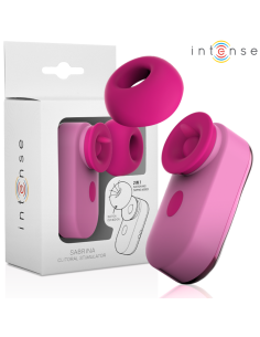 Intense - sabrina travel set estimulador de clÍtoris rosa