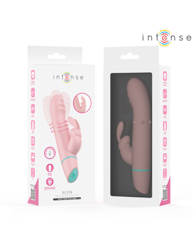 Intense - alvin estimulador rabbit & vibrador rolling + oscilante