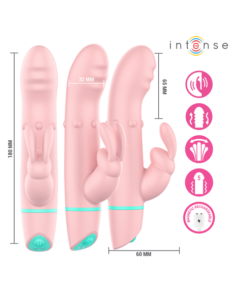 Intense - alvin estimulador rabbit & vibrador rolling + oscilante