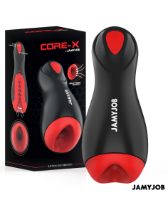 Jamyjob - core-x masturbador automÁtico 5 modos succionador y vibraciÓn