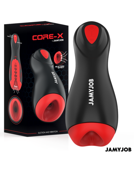 Jamyjob - core-x masturbador automÁtico 5 modos succionador y vibraciÓn