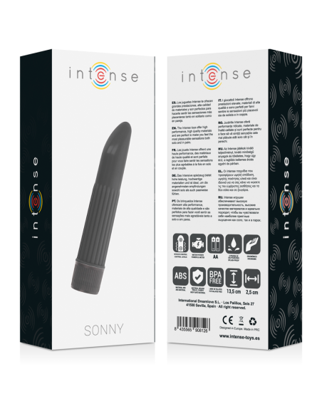 Intense - sonny vibrador negro