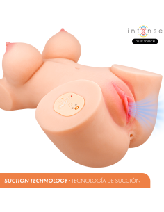 Intense deep touch - vero torso ano y vagina con efecto succiÓn, calor, vibraciÓn y voz con control remoto 5.5 kg 2