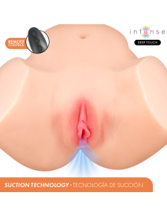 Intense deep touch - nicole masturbador ano y vagina con efecto succiÓn, calor, vibraciÓn y voz con control remoto 5.3 kg 2