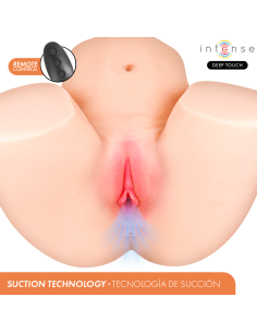 Intense deep touch - julia masturbador ano y vagina con efecto succiÓn, calor, vibraciÓn y voz con control remoto 9 kg 2