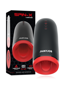 Jamyjob - spin-x masturbador con rotaciÓn y funciÓn calor 2