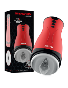 Jamyjob - masturbador de succiÓn y vibraciÓn dameron