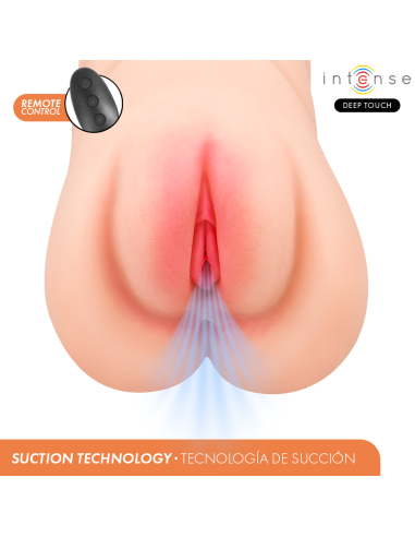 Intense deep touch - krista masturbador ano y vagina con efecto succion, vibracion y voz con control remoto 1.2kg