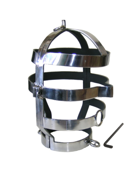 Metal hard - mascara con collar acero