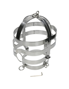 Metal hard - mascara con collar acero 2