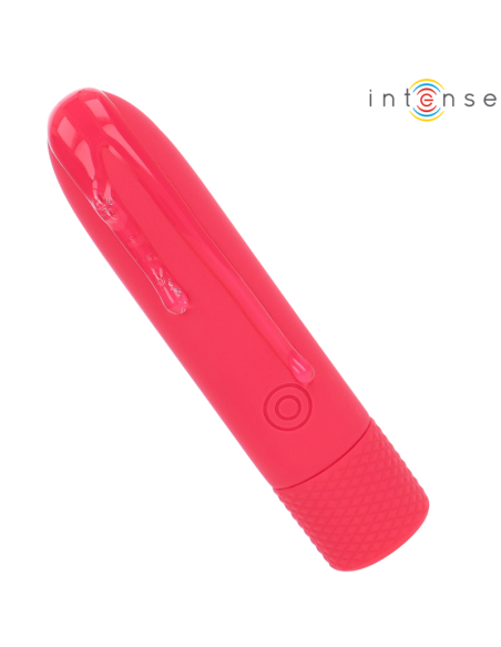 Intense - symone bala vibradora recargable por usb 8 vibraciones rojo 10 x 2.2 cm