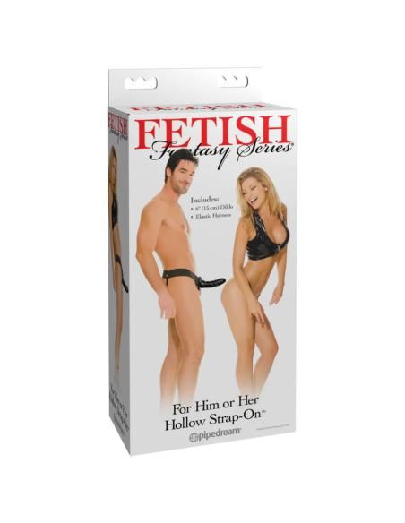 Fetish fantasy series - arnÉs hueco ajustable negro 15 cm