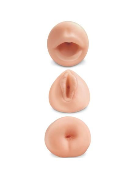 Extreme toyz - all 3 holes kit 3 masturbadores