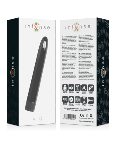 Intense - vito vibrador negro