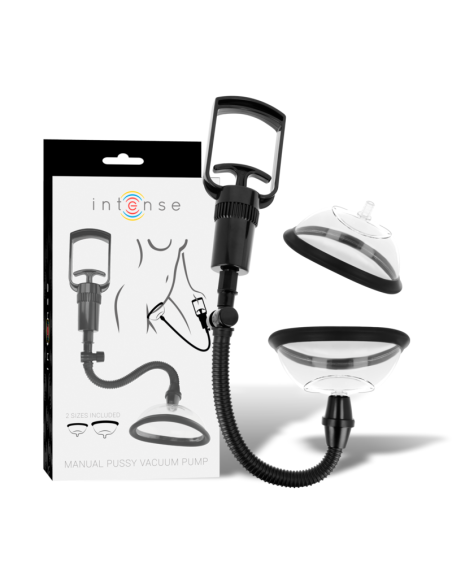 Intense - pump bomba manual vaginal con dos copas intercambiables