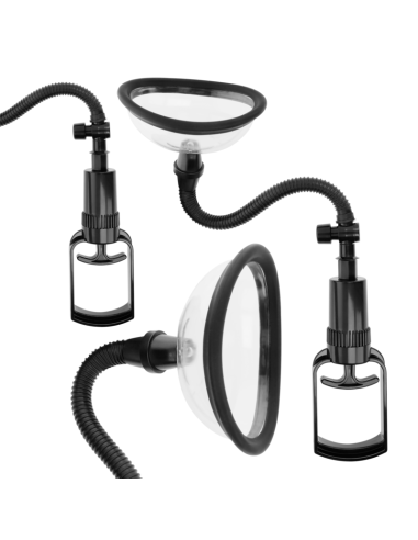 Intense - pump bomba manual vaginal con dos copas intercambiables