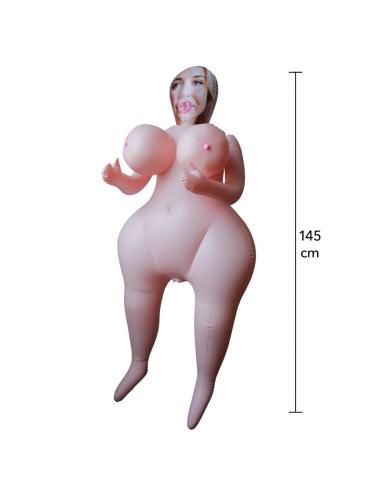 Hidden desire - heavy heather muÑeca inflable 145 cm
