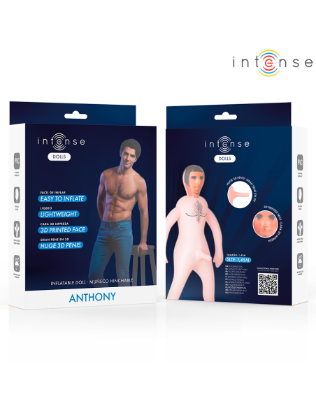 Intense dolls - anthony muÑeco hinchable pene 3d