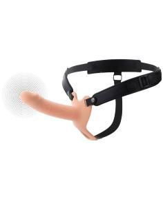 Hidden desire - inferno strap-on funda para pene con vibraciÓn 16 cm
