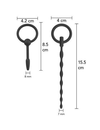 Hidden desire - extreme starter set de plugs uretrales 2 uds