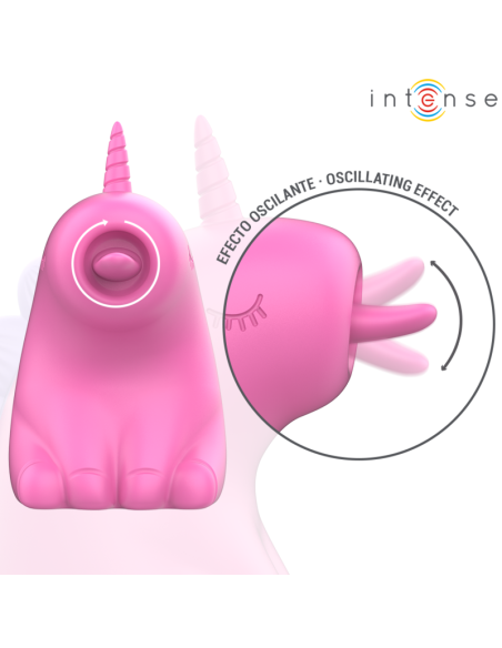 Intense - pinkie estimulador con lengua rotador 360º