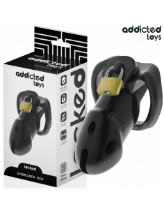 Addicted toys locked - unbroken den jaula para pene 9,8 cm
