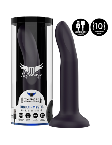 Mythology - duman mystic dildo l - vibrador compatible con watchme wireless technology