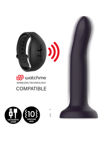 Mythology - duman mystic dildo l - vibrador compatible con watchme wireless technology