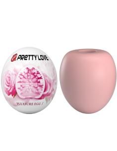 Pretty love - masturbador masculino huevo rosa 2