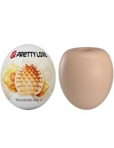 Pretty love - masturbador masculino huevo natural 2