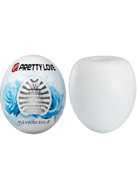 Pretty love - masturbador masculino huevo blanco