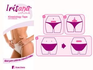 Irisana - cinta autoadhesiva para dolores menstruales