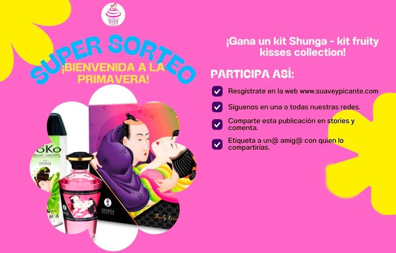 🌸 Sorteo de Primavera: Gana un Kit Sensual de Shunga 🌸